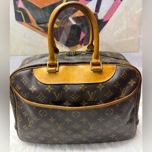LOUIS VUITTON-VI0987 Deauville Bag Monogram Canvas